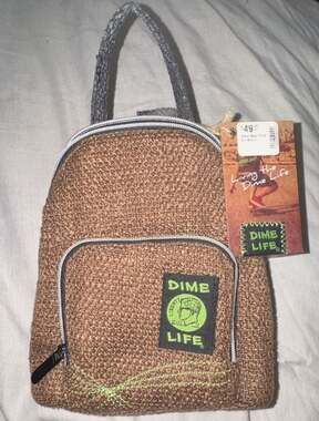 Dime Bags Club Kid Mini Backpack Kid Brown